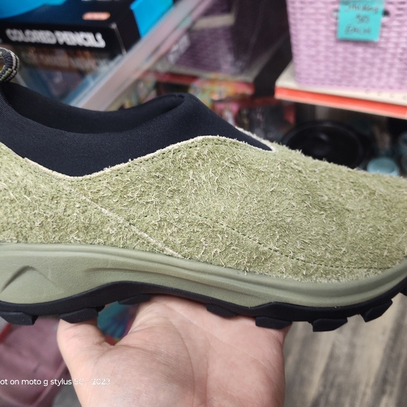 Merrell Winter Moc 3 1TRL Herb Green Suede Slip-On Shoes Mens Size 9 (J004753) - Picture 3 of 6